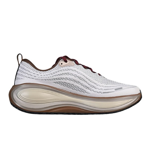 Nike Air Zoom Vomero Plus White and Brown Running Shoes