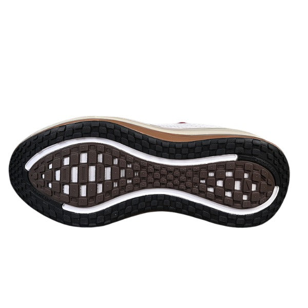 Nike Air Zoom Vomero Plus White and Brown Running Shoes