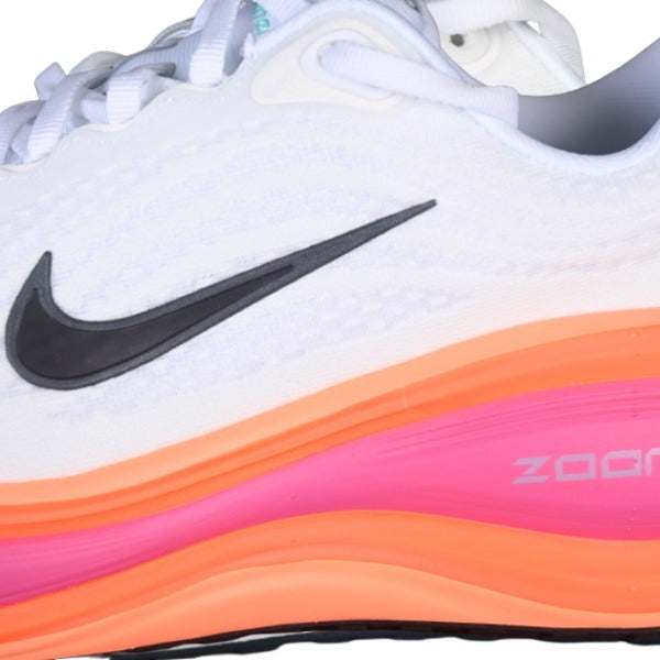 Nike Air Zoom Vomero Plus White and Orange/Pink Running Shoes