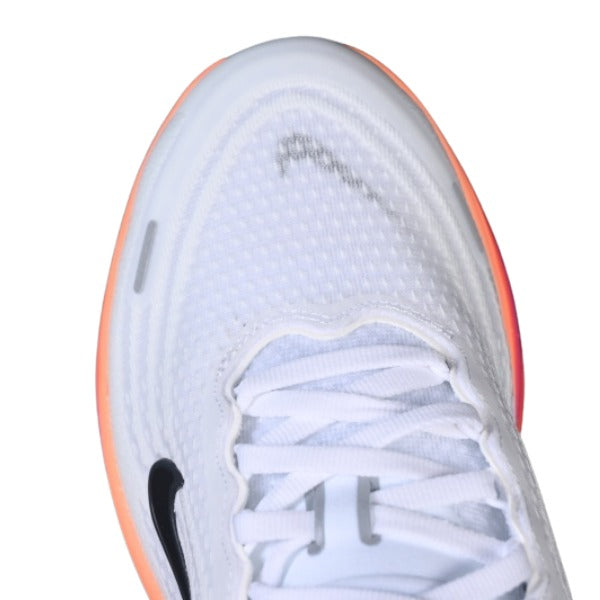 Nike Air Zoom Vomero Plus White and Orange/Pink Running Shoes