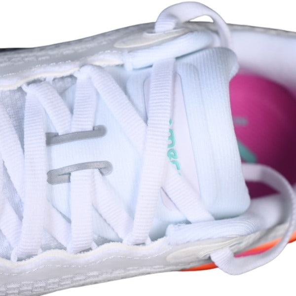Nike Air Zoom Vomero Plus White and Orange/Pink Running Shoes
