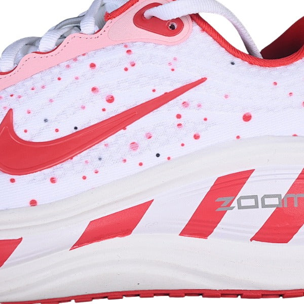 Nike Air Zoom Vomero Plus White and Red Running Shoes