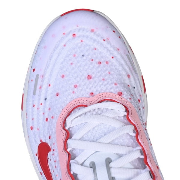 Nike Air Zoom Vomero Plus White and Red Running Shoes