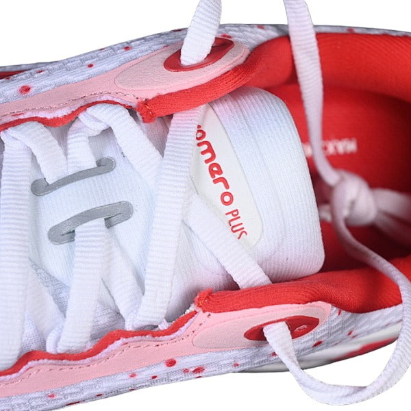 Nike Air Zoom Vomero Plus White and Red Running Shoes