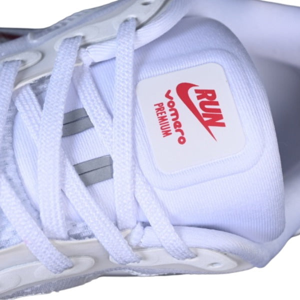 Nike Air Zoom Vomero Premium White and Red Running Shoes