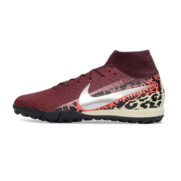 Nike Mercurial Superfly 10 Elite Dark Red TF Kids