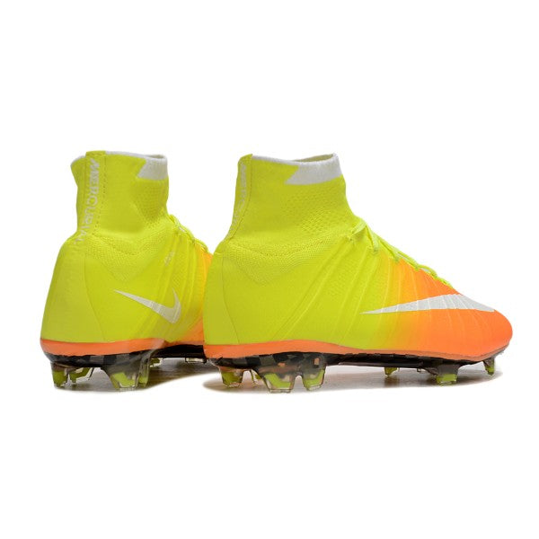 Nike Mercurial Superfly 4 Elite Orange and Yellow FG
