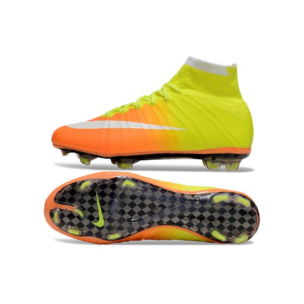 Nike Mercurial Superfly 4 Elite Orange and Yellow FG