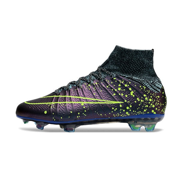 Nike Mercurial Superfly 4 Elite Purple and Green FG