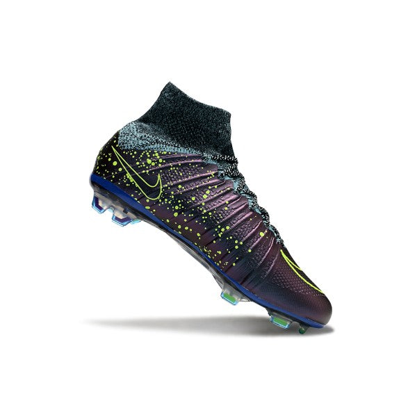Nike Mercurial Superfly 4 Elite Purple and Green FG