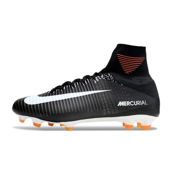 Nike Mercurial Superfly 5 Elite Black and White FG