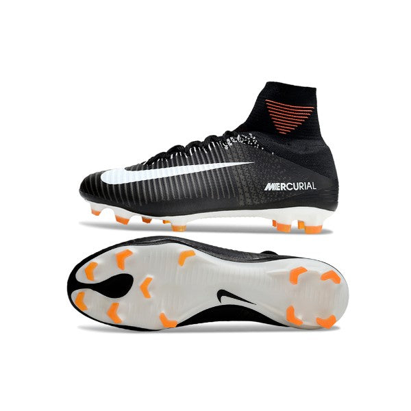 Nike Mercurial Superfly 5 Elite Black and White FG