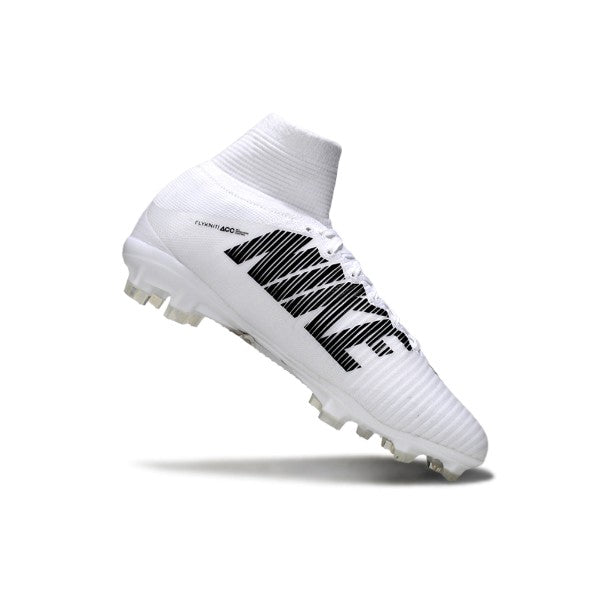 Nike Mercurial Superfly 5 Elite White and Black FG