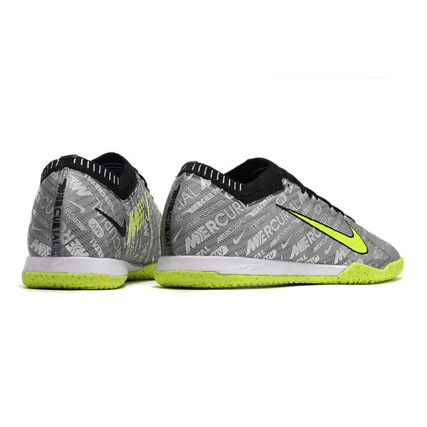 Nike Mercurial Vapor 15 Elite Gray and Green IC