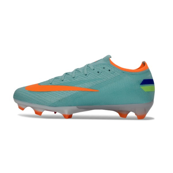 Nike Mercurial Vapor 16 Elite Light Blue and Orange FG Kids