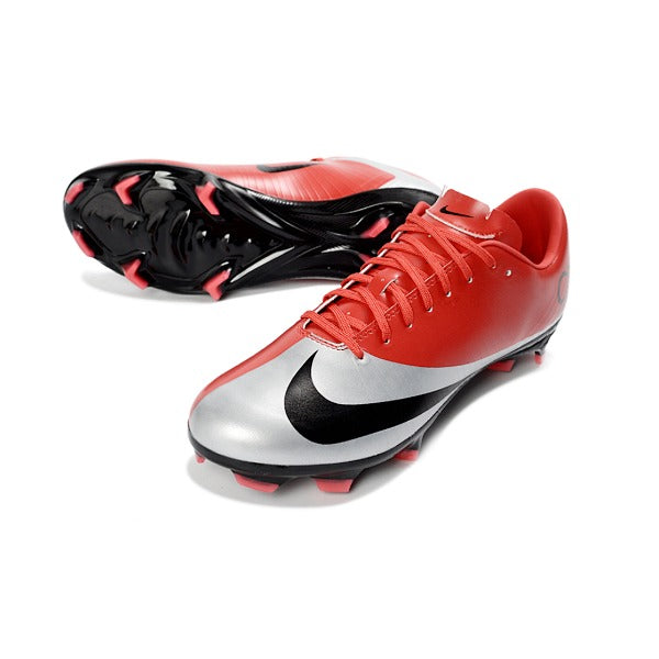 Nike Mercurial Vapor Superfly 1 Elite CR7 Red, Silver and Black FG