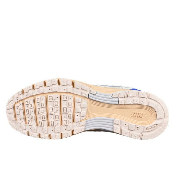 Nike P-6000 Beige and Blue Running Shoes