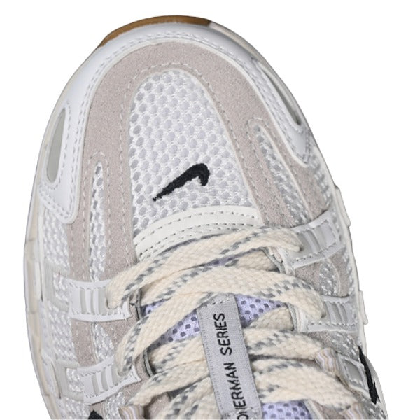 Nike P-6000 Beige and White Running Shoes
