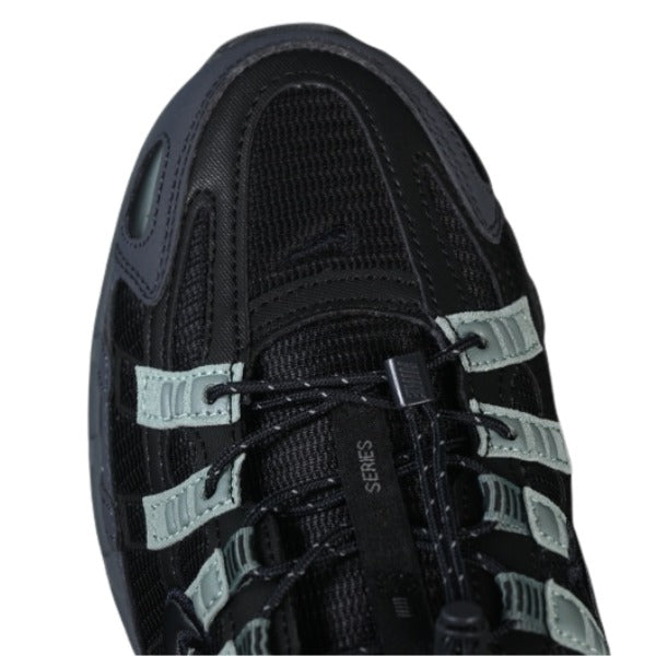Nike P-6000 Black and Blue Running Shoes