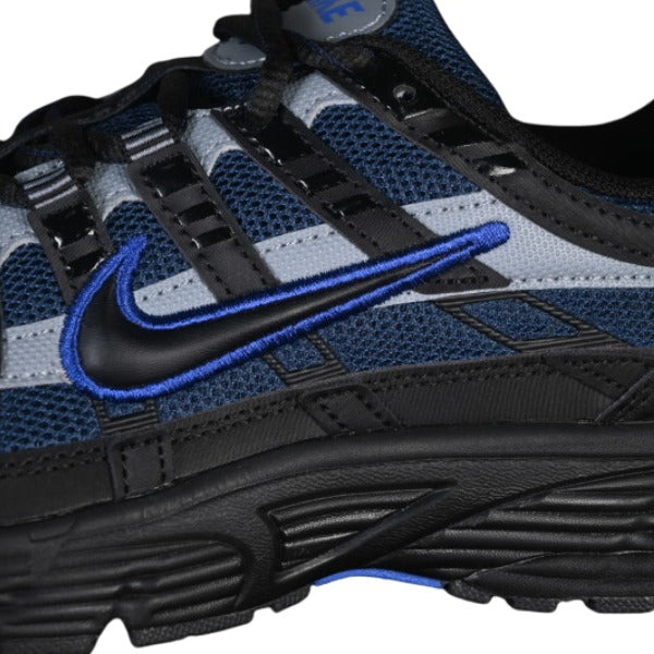 Nike P-6000 Black and Dark Blue Running Shoes