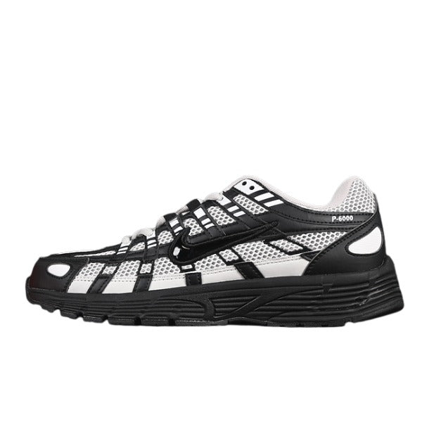 Nike P-6000 Black and White Running Shoes