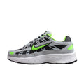Nike P-6000 Gray and Green Running Shoes