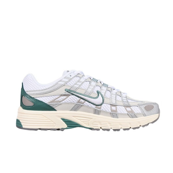 Nike P-6000 Gray and Green Running Shoes
