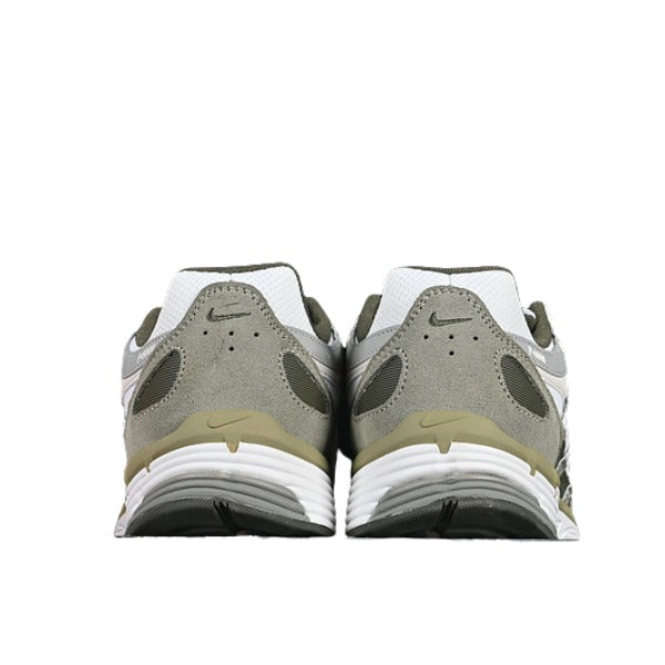 Nike P-6000 Gray and Green Running Shoes
