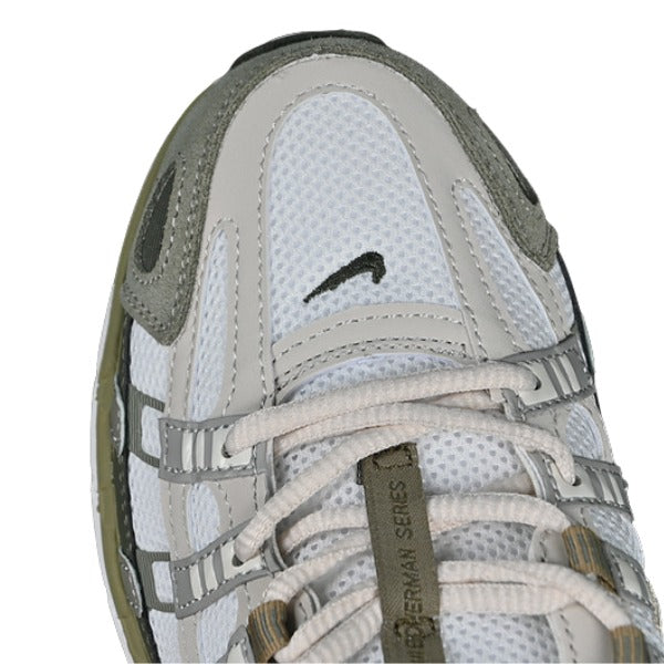 Nike P-6000 Gray and Green Running Shoes