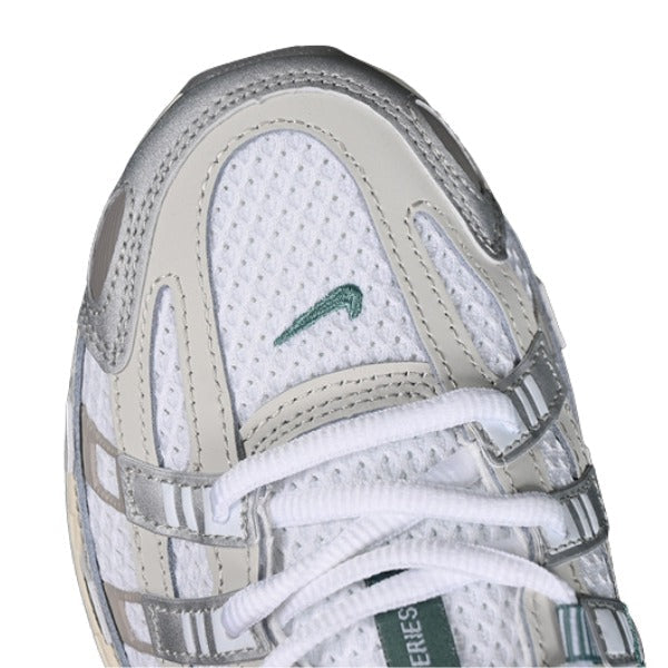 Nike P-6000 Gray and Green Running Shoes