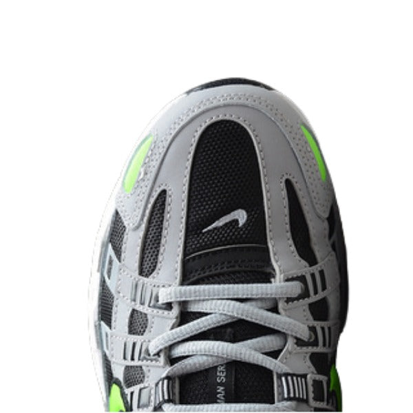 Nike P-6000 Gray and Green Running Shoes