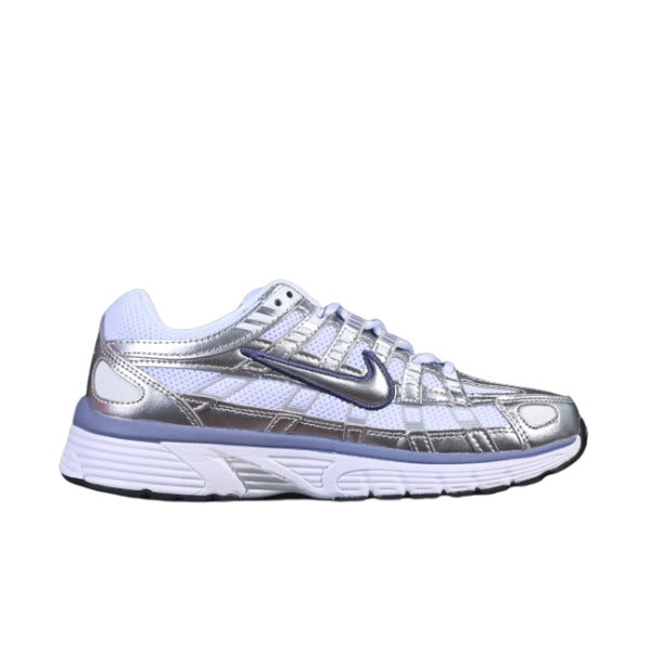 Nike P-6000 Gray and Silver Running Shoes