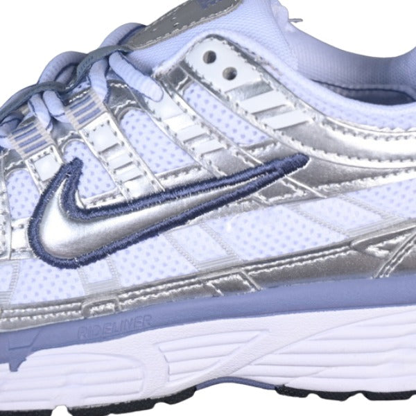 Nike P-6000 Gray and Silver Running Shoes