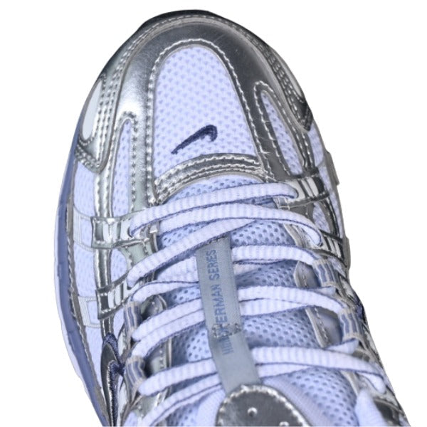 Nike P-6000 Gray and Silver Running Shoes