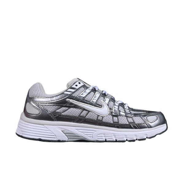 Nike P-6000 Gray and White Running Shoes