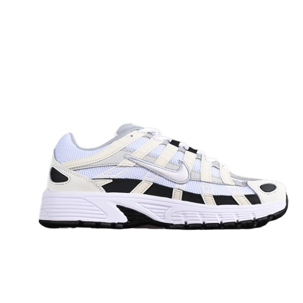 Nike P-6000 Gray and White Running Shoes