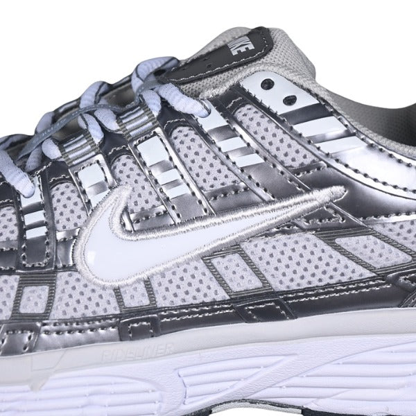Nike P-6000 Gray and White Running Shoes
