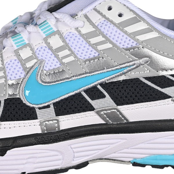 Nike P-6000 Light Blue and Gray Running Shoes