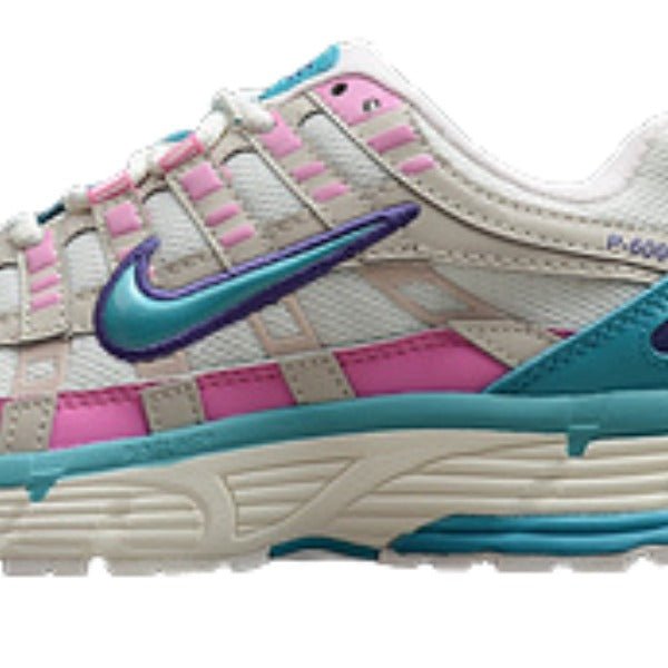 Nike P-6000 Light Blue and Pink Running Shoes