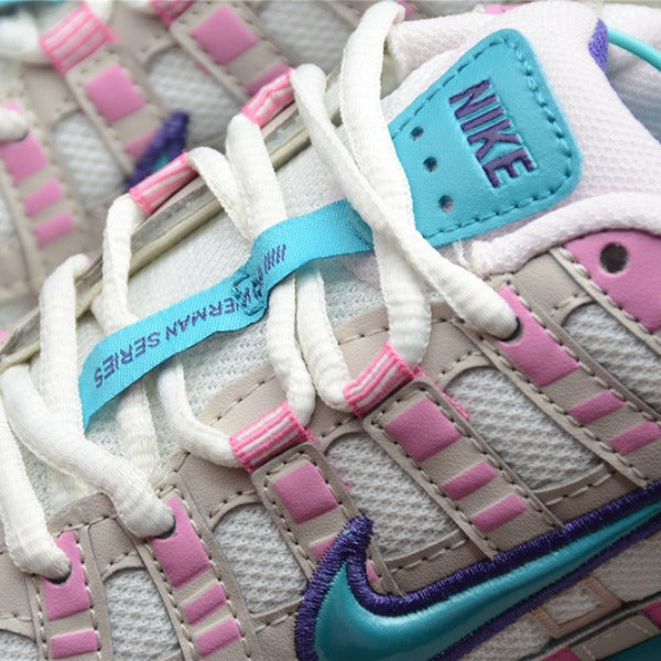 Nike P-6000 Light Blue and Pink Running Shoes