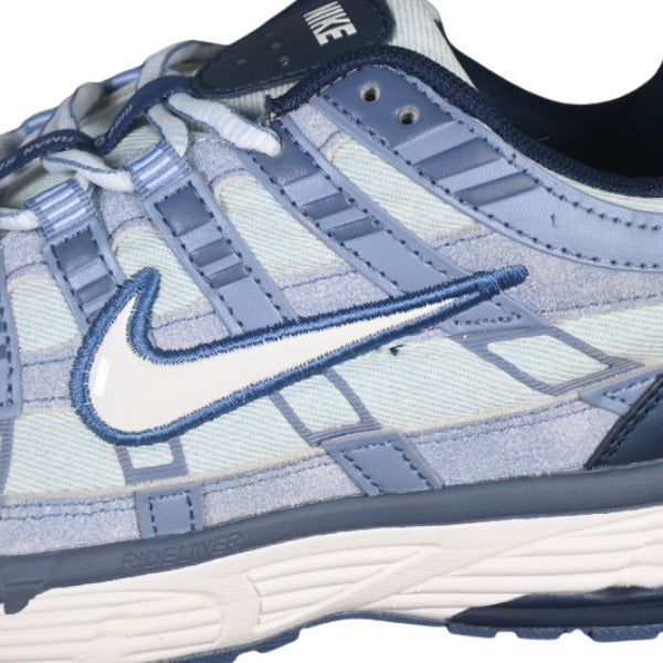 Nike P-6000 Light Blue and Silver Running Shoes