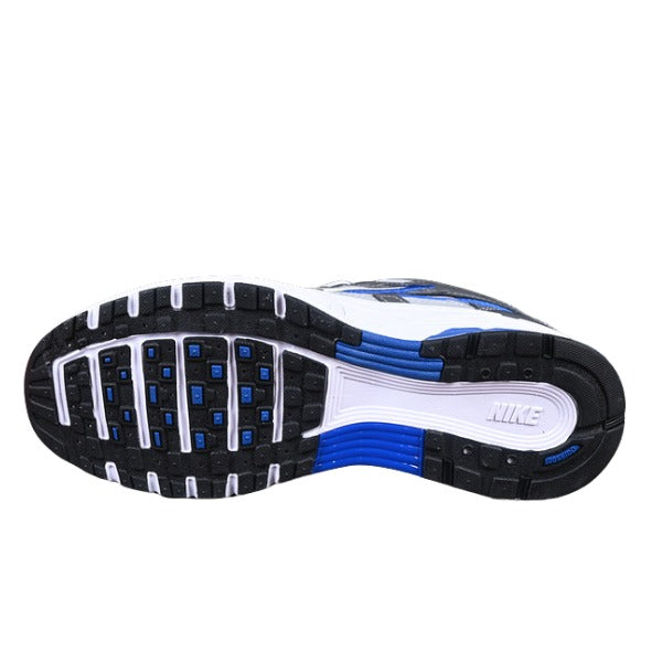 Nike P-6000 Silver and Blue Running Shoes
