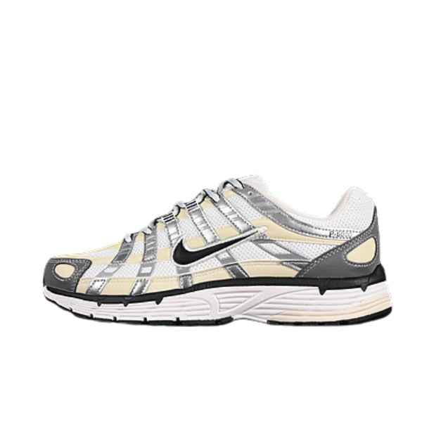 Nike P-6000 Sliver and Beige Running Shoes