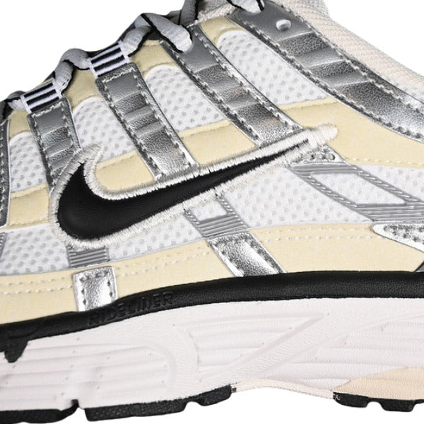 Nike P-6000 Sliver and Beige Running Shoes