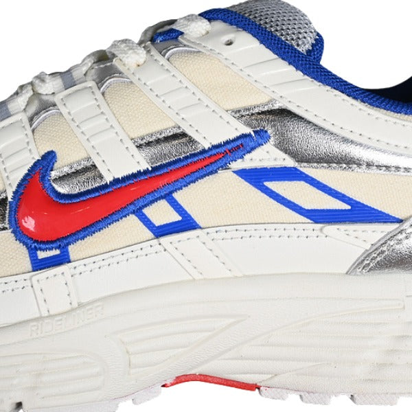 Nike P-6000 Sliver and Blue Running Shoes