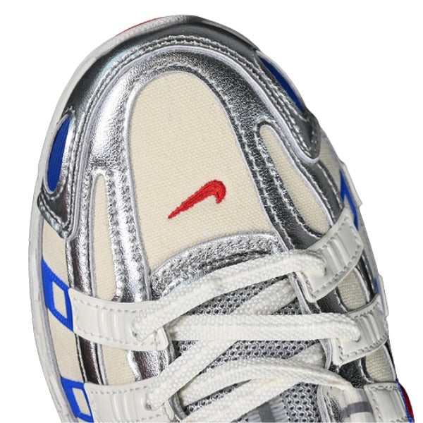 Nike P-6000 Sliver and Blue Running Shoes
