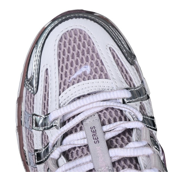 Nike P-6000 Sliver and Pink Running Shoes