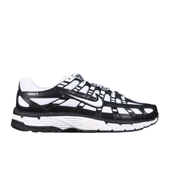 Nike P-6000 White and Black Running Shoes
