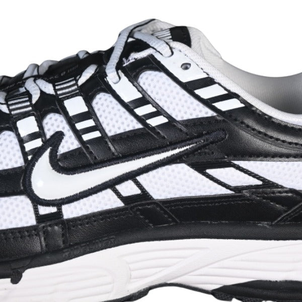 Nike P-6000 White and Black Running Shoes
