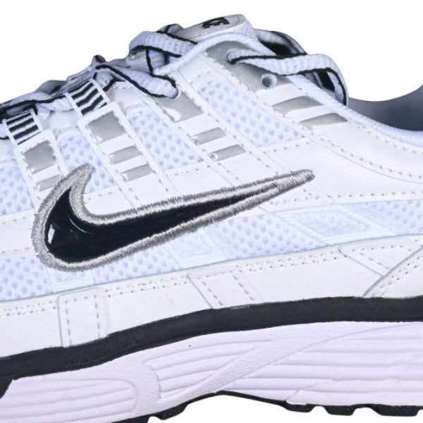Nike P-6000 White and Black Running Shoes